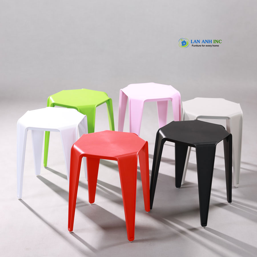 Ghế Nhựa Đúc Nguyên Khối Xếp Chồng LAD3006 Ghế Nhựa Đúc Nguyên Khối Xếp Chồng LAD3006