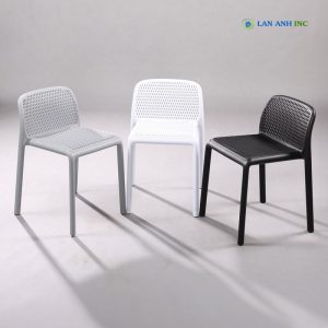 Ghế Nhựa Đúc Nguyên Khối Xếp Chồng LA3029T