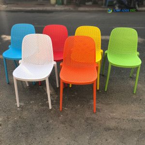 Ghế nhựa đúc cao cấp xếp chồng LAD36