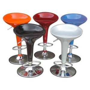 Ghế quầy bar tulip xoay nâng hạ nhiều màu LAB37