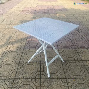 Bàn cafe nhựa vuông cao MGH06