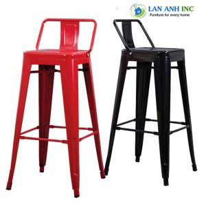 Ghế Bar Tolix Cao Có Tựa LAB16