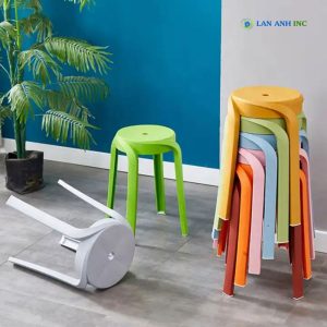 Ghế Đôn Nhựa Đúc Giá Rẻ LA3030
