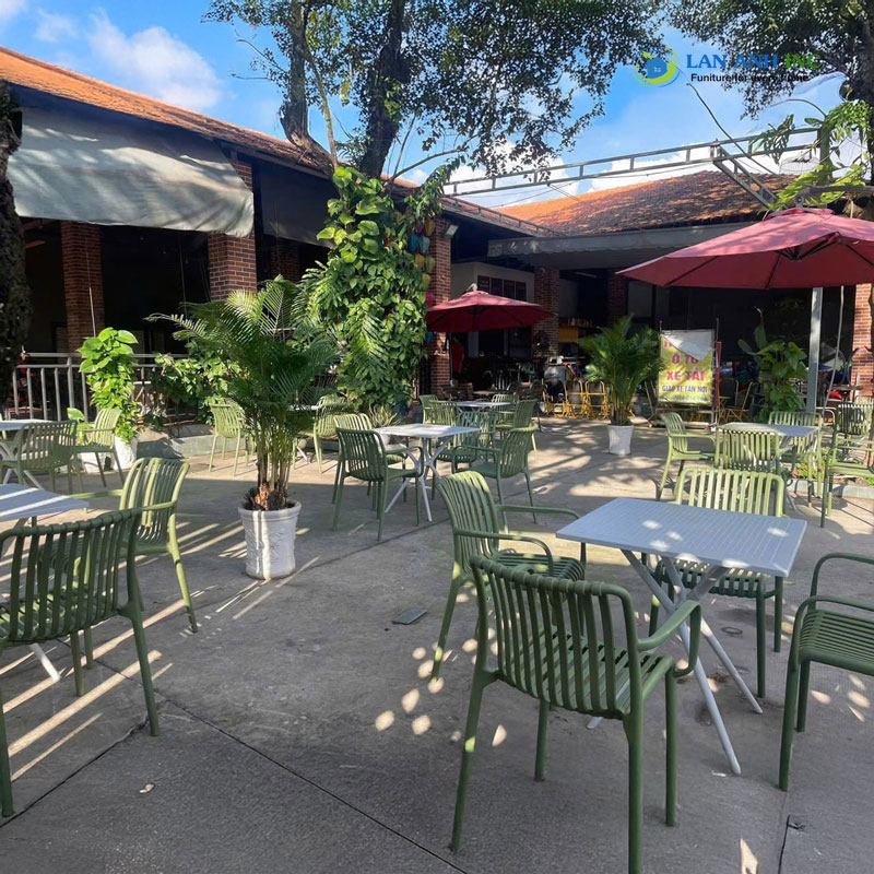 Ghế nhựa đúc cafe nhà hàng LA3046 sử dụng được nhiều không gian khác nhau Ghế nhựa đúc cafe nhà hàng LA3046 sử dụng được nhiều không gian khác nhau