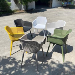 Ghế nhựa đúc cao phong cách Bắc Âu LA3062