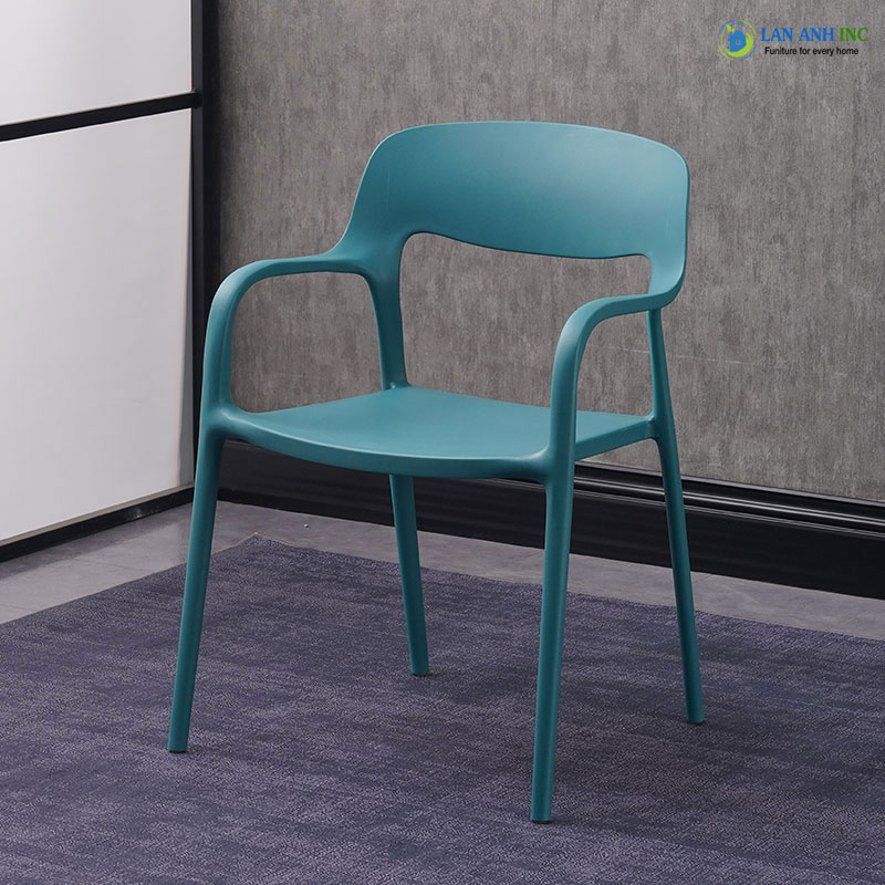 Ghế nhựa đúc nguyên khối xếp chồng LAD3027 Ghế nhựa đúc nguyên khối xếp chồng LAD3027
