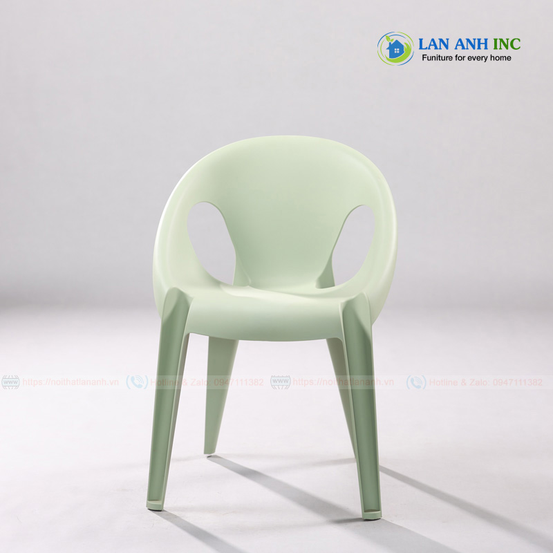 Ghế Nhựa Đúc Nguyên Khối Xếp Chồng Giá Rẻ LA3019 Ghế Nhựa Đúc Nguyên Khối Xếp Chồng Giá Rẻ LA3019