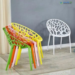 Ghế nhựa đúc xếp chồng LA3018