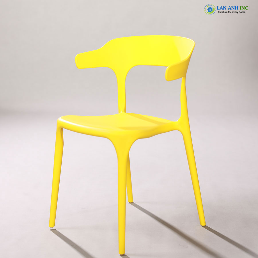 Ghế nhựa đúc nguyên khối LA3001 với thiết kế hiện đại tối ưu cho người sử dụng Ghế nhựa đúc nguyên khối LA3001 với thiết kế hiện đại tối ưu cho người sử dụng
