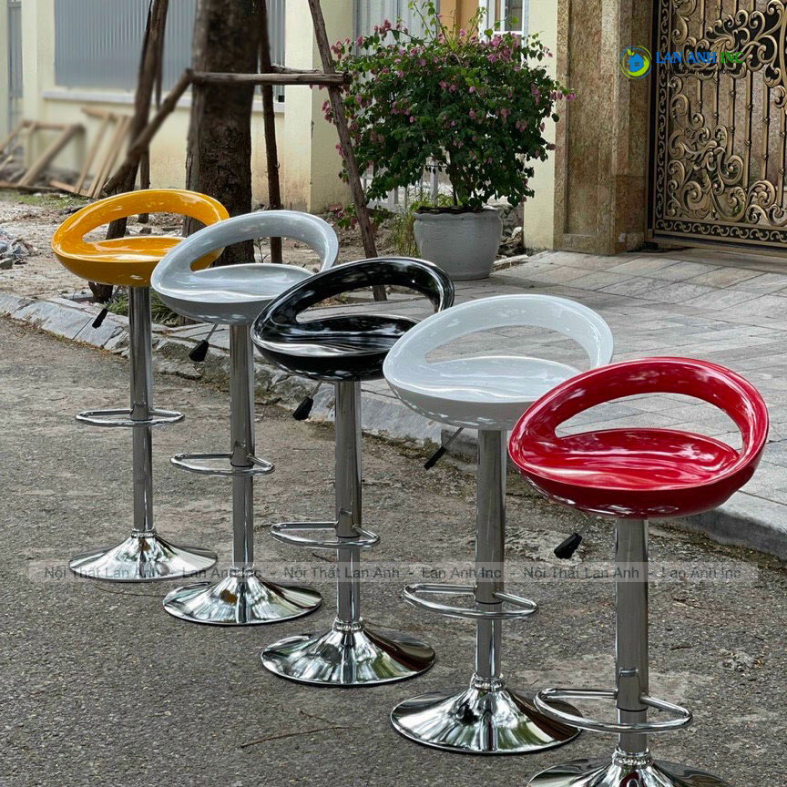 Ghế bar xoay nâng hạ LAB02 kiểu dáng tối giản, trẻ trung phù hợp với nhiều phong cách nội thất. Ghế bar xoay nâng hạ LAB02 kiểu dáng tối giản, trẻ trung phù hợp với nhiều phong cách nội thất.