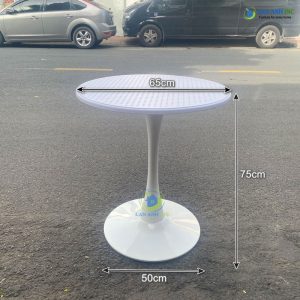 Bàn Tròn Tulip Mặt Nhựa PP Cao cấp LA12 kich thuoc 1
