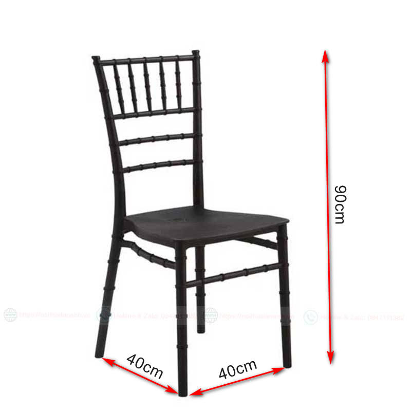 Kích thước ghế nhựa đúc xếp chồng LA3005 Kích thước ghế nhựa đúc xếp chồng LA3005