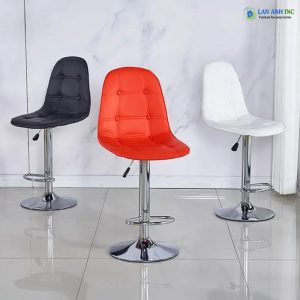 Ghế bar bọc da xoay nâng hạ hiện đại LADP29
