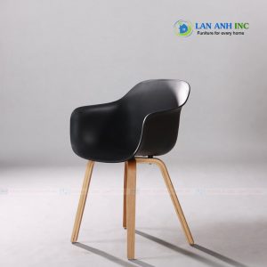 Ghe an hien dai nhua chan thep son tinh dien 9