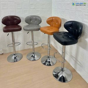 Ghe bar boc da xoay nang ha cao cap LADP31 1 1