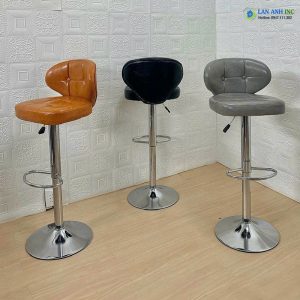 Ghế Bar Bọc Da Xoay Nâng Hạ Cao Cấp LADP31