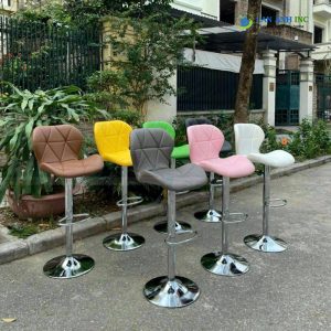 Alternative view of Ghế Quầy Bar Xoay Nâng Hạ Mặt Đệm Tam Giác