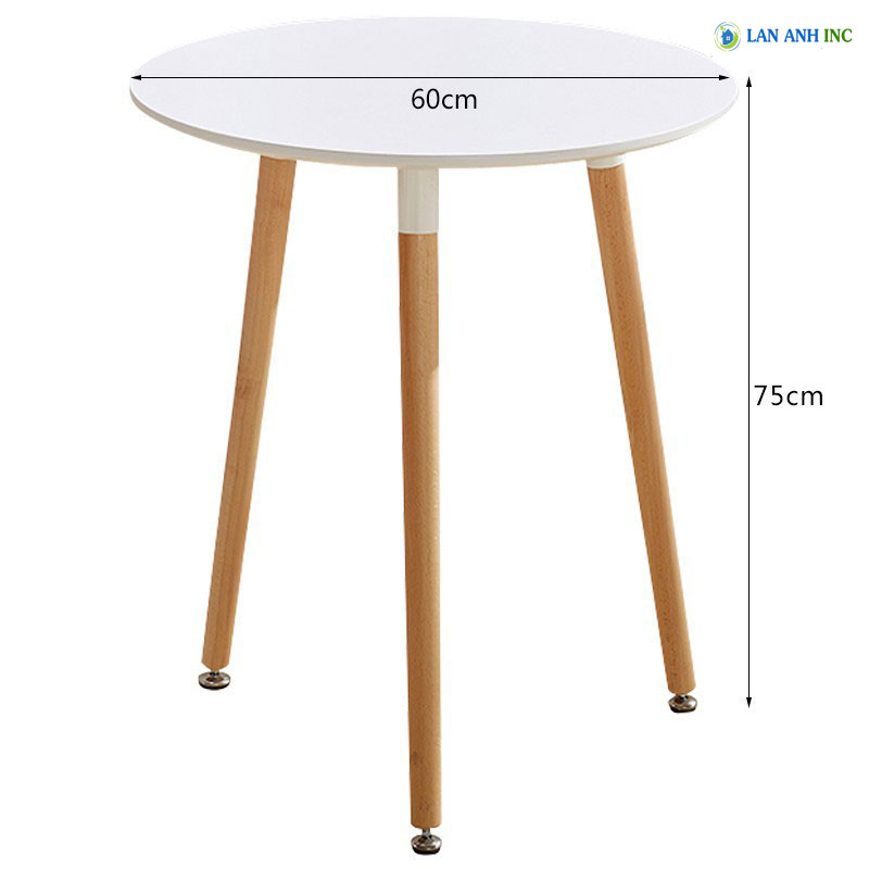 Kích thước bàn cafe tròn eames 3 chân gỗ nhập khẩu đẹp hiện đại LAB02 Kích thước bàn cafe tròn eames 3 chân gỗ nhập khẩu đẹp hiện đại LAB02