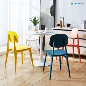 Alternative view of Bộ Bàn Cafe Tròn 4 Ghế Nhựa Đúc BBCF45