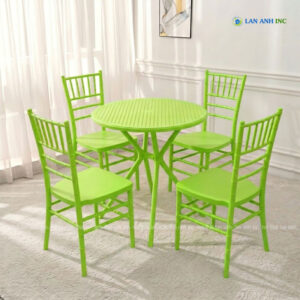 bo ban ghe cafe nhua tron 4 ghe dep BBCF180 12