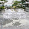 bo ban ghe cafe nhua tron 4 ghe dep BBCF205 7 1