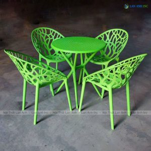 bo ban ghe cafe tron 4 ghe nhua duc dep hien dai BBCF47 2
