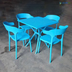 bo ban ghe cafe vuong 4 ghe nhua duc dep BBCF58 7 1
