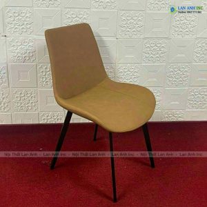 Ghế ăn bọc da chân sắt Nelson trơn LA30A ghe an boc da chan sat cao cap nelson tron LA30A 16