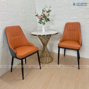 Ghế ăn bọc da chân sắt Misy LA72 ghe an boc da chan sat dep hien dai cho ban an dep MISY LA72 44