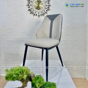 Ghế ăn bọc da chân sắt Caven LA73 ghe an boc da chan sat dep hien dai sang trong cho ban an CAVEN LA2006 6