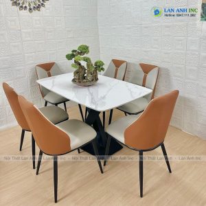 Ghế ăn bọc da chân sắt Caven LA73 ghe an boc da chan sat dep hien dai sang trong cho ban an CAVEN LA2006 9