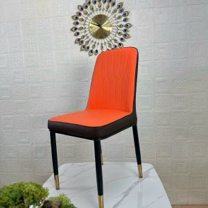 Ghế ăn bọc da chân sắt Monet LA28B2 ghe an cafe boc da chan sat cao cap dep hien dai Monnet 2