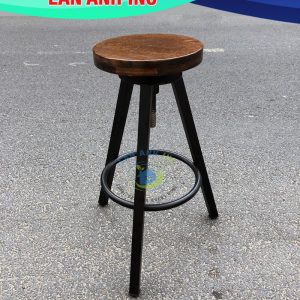 ghe bar go chan sat cao dep gia re LAB10 7