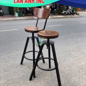 Ghế quầy bar xoay nâng hạ cao cấp LAB10