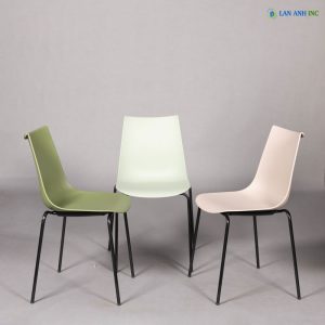 Ghế Nhựa Chân Sắt Cao Cấp AMELI11