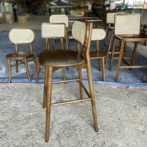 ghe quay bar go ash tua may LAB4015 3