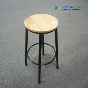 ghe quay bar go khong tua cao 73cm