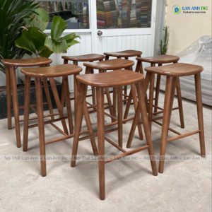 ghe quay bar go khong tua hien dai LAB4013 1 Sao chep