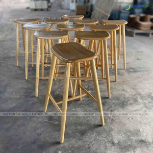 ghe quay bar go khong tua hien dai LAB4013 4 Sao chep