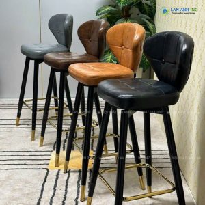 ghe quay bar mat da chan sat cao cap LAB403 2