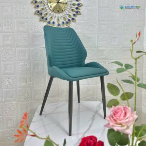 Ghế ăn bọc da chân sắt Otis