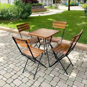 Bo ban cafe 4 ghe ngoai troi dep BBCF24