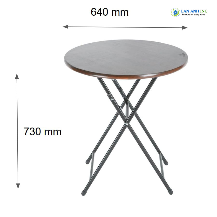 Kích thước bàn cafe tròn xếp gọn patio Kích thước bàn cafe tròn xếp gọn patio