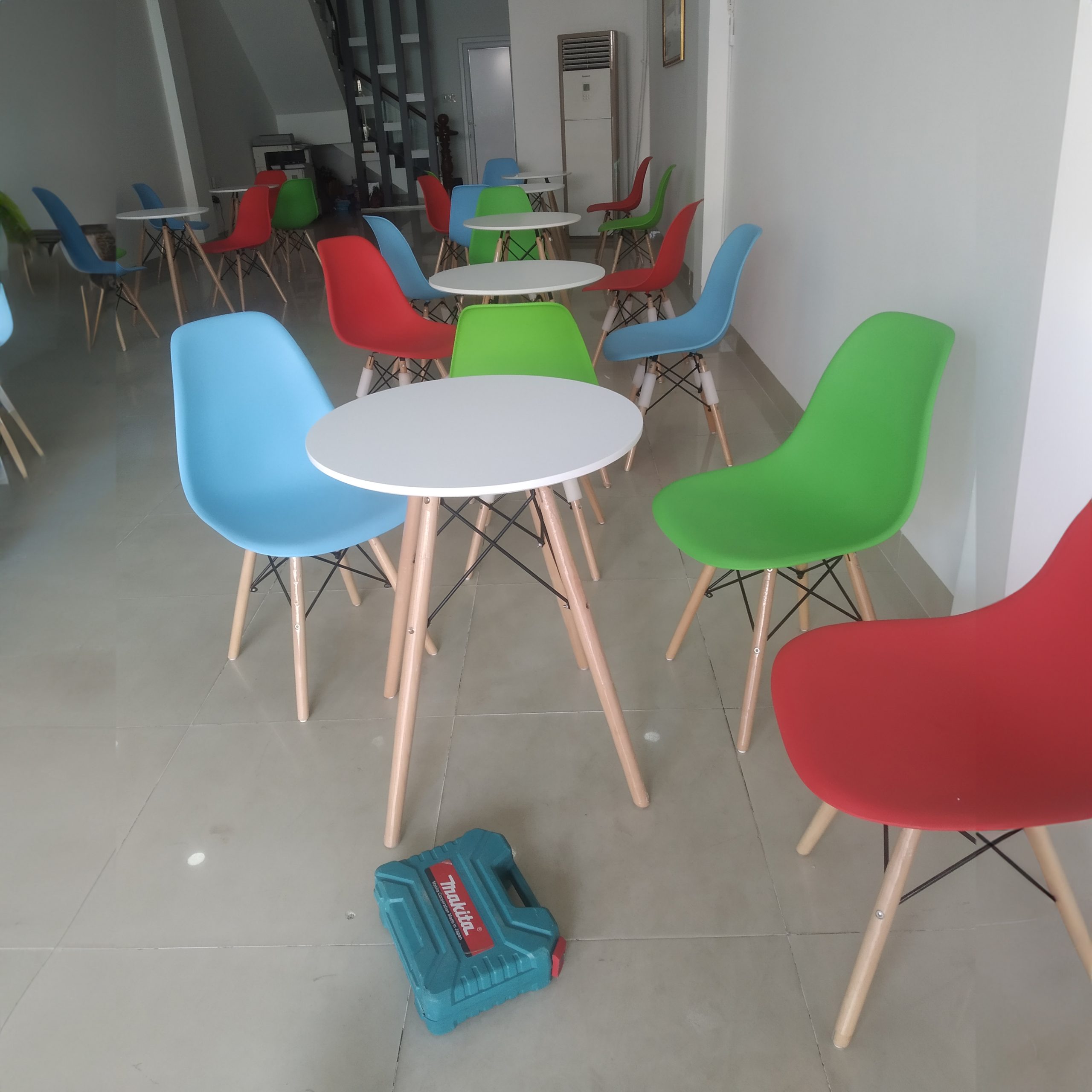 Bộ bàn ăn 2 ghế đẹp giá rẻ BBA23 Bộ bàn ăn 2 ghế đẹp giá rẻ BBA23