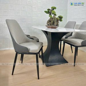 ghe cafe an boc da chan sat cao cap dep hien dai sunny LA68 15