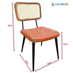 ghe tua lung mat cao mat nem chan sat LASK26 4