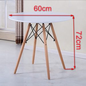 Bộ bàn ăn 2 ghế đẹp giá rẻ BBA23 kich thuoc ban tron eames