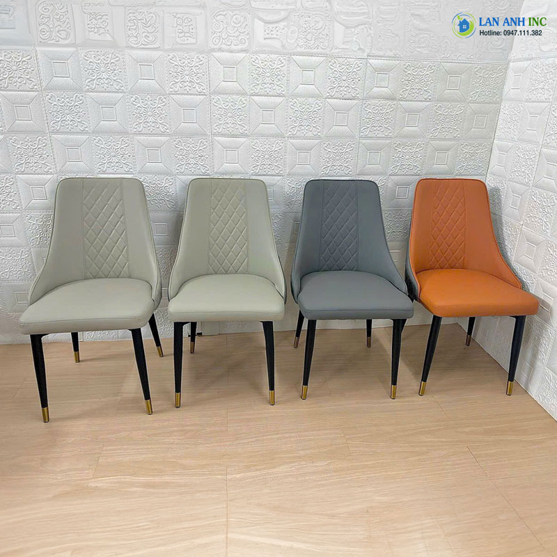 Ghế ăn, ghế cafe bọc da chân sắt cao cấp đẹp hiện đại Sandy LA67 với 4 màu sắc. Ghế ăn, ghế cafe bọc da chân sắt cao cấp đẹp hiện đại Sandy LA67 với 4 màu sắc.