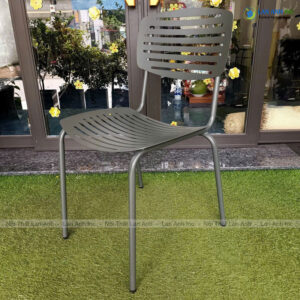 Ghế cafe sắt CNC sơn tĩnh điện LASK24