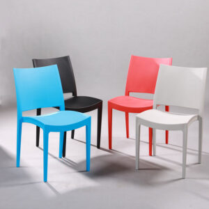 Bộ bàn cafe nhựa đúc hiện đại BBCF108 ghe nhua cao duc nguyen khoi xep chong dep hien dai LAD3007 1